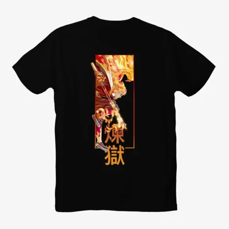 Rengoku - Demon Slayer Drop Shoulder T-shirt ZYG024