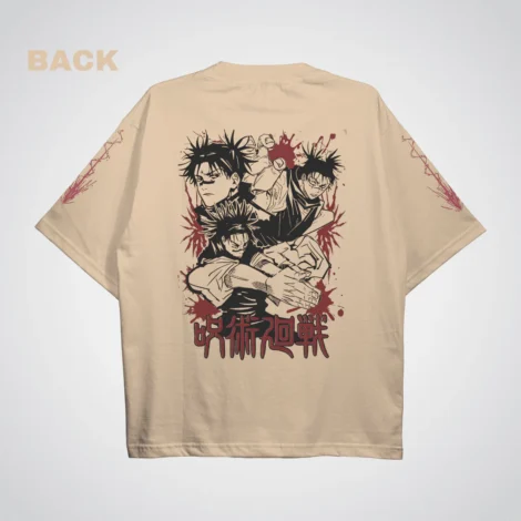 CHOSO BLOOD  Oversized Drop shoulder  T-shirt ZYG014