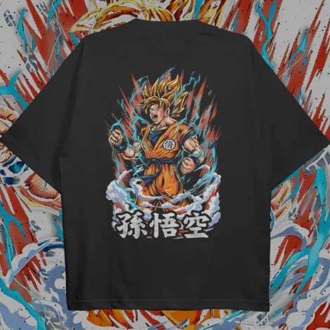 Goku Oversized Drop Shoulder T-shirt ZYG026