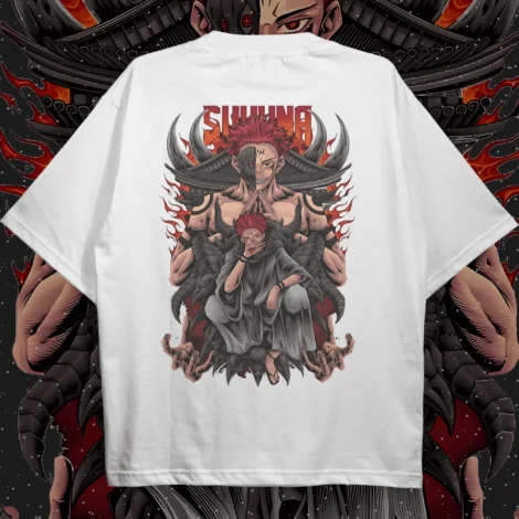 Sukuna Oversized Drop Shoulder T-shirt ZYG018