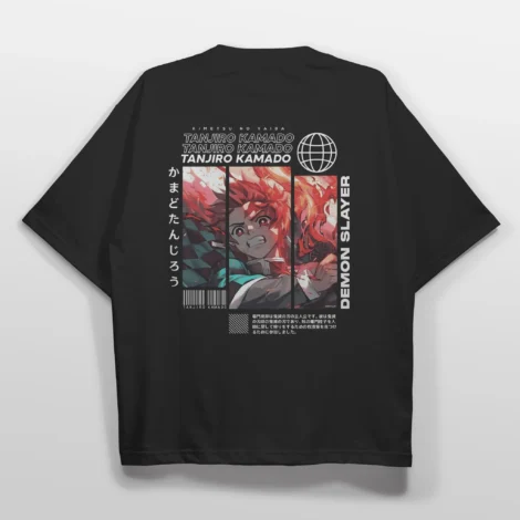 Tanjiro Demon Slayer Oversized T-shirt ZYG027